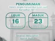 SISWA KEMBALI AKTIF BELAJAR ESOK HARI